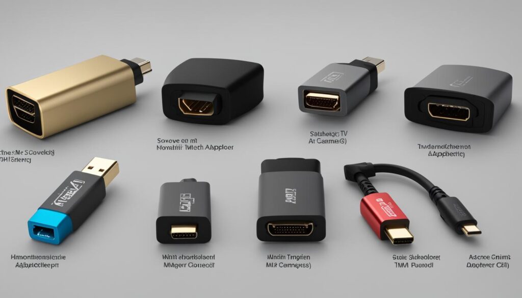 HDMI Adapter Types